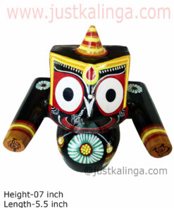 LORD JAGANNATAH KALESWAR MAHAPRABHU (BLACK) 06 INCH | Justkalinga.com.