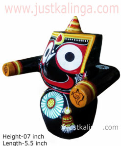 LORD JAGANNATAH KALESWAR MAHAPRABHU (BLACK) 06 INCH | Justkalinga.com.