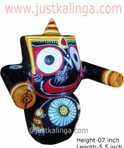 LORD JAGANNATAH KALESWAR MAHAPRABHU (BLACK) 06 INCH | Justkalinga.com.