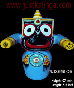 LORD JAGANNATAH MEGHA VARNAM MAHAPRABHU (BLUE) 07 INCH | Justkalinga.com.