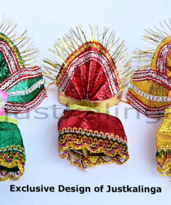 Attries Cloth For Divine (3 Sets) (04 INCH) 10 CM Set.. | Justkalinga.com.