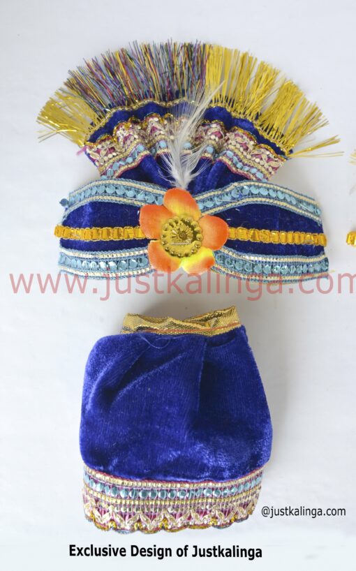 Attries Cloth For Divine (WELVET CLOTHES) (1 Sets) (04 INCH) 10 CM Set.. | Justkalinga.com.