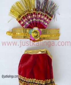 Attries Cloth For Divine (WELVET CLOTHES) (1 Sets) (04 INCH) 10 CM Set.. | Justkalinga.com.