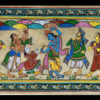 SILKY TASAR PAINTING(GIRI GOBARDHONO ) | Justkalinga.com.