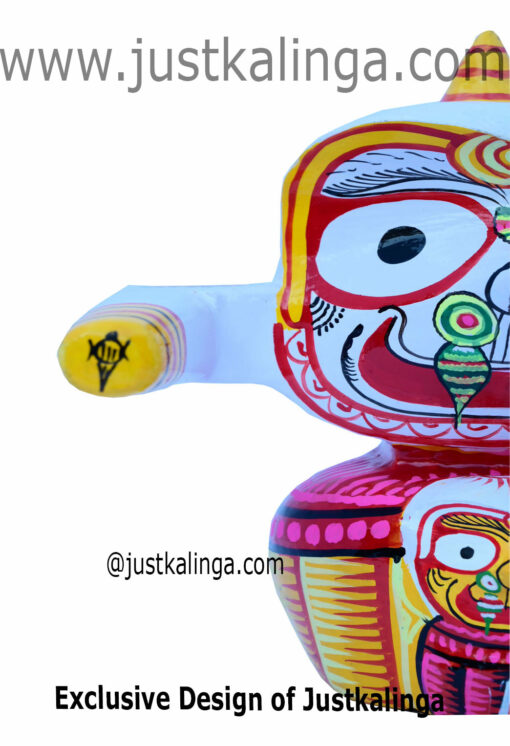 Lord Jagannath Kundalini Instant Spiritual Tool Pure Neem Woden Murti Height 25 CM | Justkalinga.com.