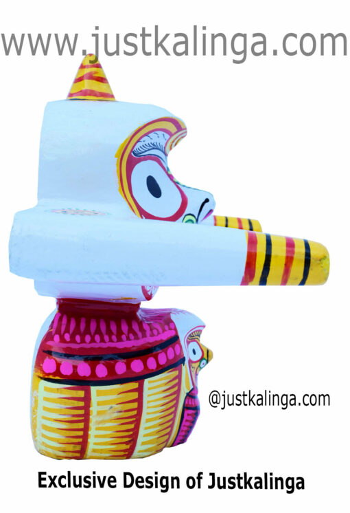 Lord Jagannath Kundalini Instant Spiritual Tool Pure Neem Woden Murti Height 25 CM | Justkalinga.com.