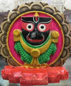 Lord shri Jagannath mahaprabhu Marbles Art Idol 20 CMs _  with sudarsan | Justkalinga.com.