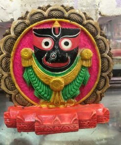 Lord shri Jagannath mahaprabhu Marbles Art Idol 20 CMs _  with sudarsan | Justkalinga.com.