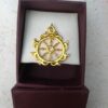 Nila Chakra Locket (Loket) Gold plated | Justkalinga.com.