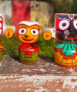 Shri Jagannath Mahaprabhu Smile Face  " Neem Wooden Murti" | Justkalinga.com.