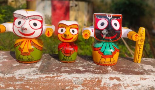 Shri Jagannath Mahaprabhu Smile Face  " Neem Wooden Murti" | Justkalinga.com.