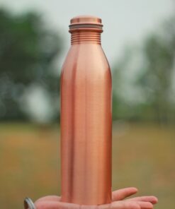 AUTHENTIC LEAK PROOF LAB CERTIFIED COPPER BOTTLE THAT CAN SLOW DOWN YOUR AGEING(900ML) | Justkalinga.com.