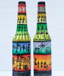 ANCIENT TRIBAL ART INSPIRING LIFE  (5000 years old ART CULTURE) -SET OF 2 NO'S | Justkalinga.com.