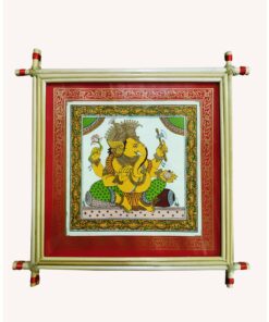 Lord Ganesha PATTACHITRA PAINTING ART | Justkalinga.com.