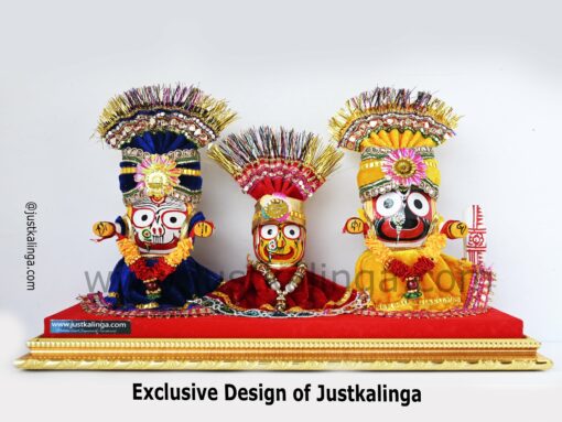 Attries Cloth For Divine (WELVET CLOTHES) (3 Sets) (04 INCH) 10 CM Set.. | Justkalinga.com.