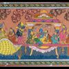 LORD KRISHNA NABAKELLI (PATTACHITRA:  HAND MADE  CLOTH PAINTING ) | Justkalinga.com.