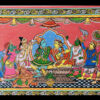 LORD RAM AVISHEKA (PATTACHITRA:  HAND MADE  CLOTH PAINTING ) | Justkalinga.com.