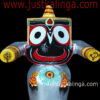 LORD JAGANNATAH LAXMI VARNAM MAHAPRABHU (SILVER) 07 INCH | Justkalinga.com.