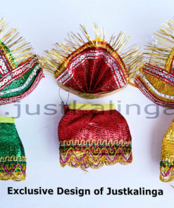 Attries Cloth For Divine (3 Sets) (04 INCH) 10 CM Set.. | Justkalinga.com.