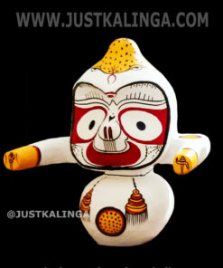 MOHON RUPAN- SHRI JAGANNATH MAHAPRABHU "Neem Wooden Murti" 08 INCH ( 20cm ) | Justkalinga.com.