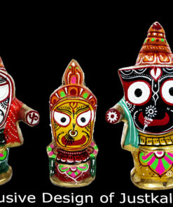 Shri Jagannath Mahaprabhu " PURE BRASS  Murti"  4.2 inches | Justkalinga.com.