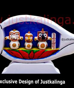 SHRI JAGANNATH DHYAN MANTRA NEEM WOODEN 