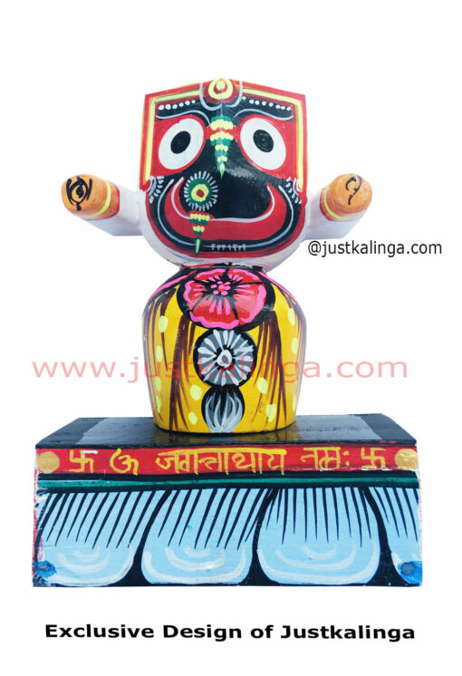 LORD JAGANNATH MAHAPRABHU’S  15 cm single idol | Justkalinga.com.