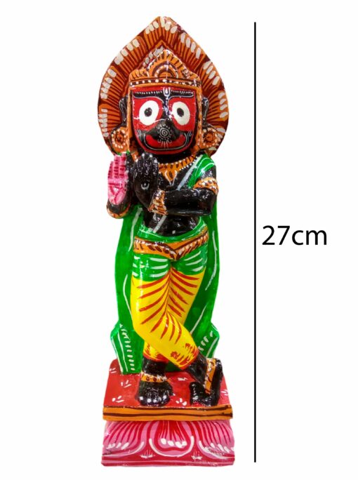 Lord Jagannath Mahaprabhu's krishna avatar 28 cm | Justkalinga.com.