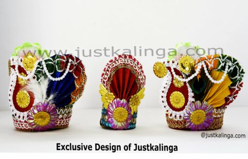 Attries Cloth For Divine (Pagadi) (3 Sets) (04 INCH) 10 CM Set.. | Justkalinga.com.